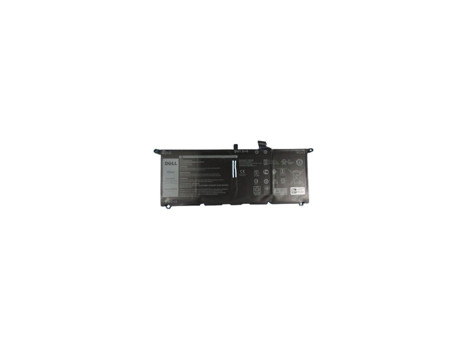 DGV24 Dell Batteria 45WHR 4 Cell Lithium Ion 0DGV24 DGV24 Dell Batteria 45WHR 4 Cell Lithium Ion 0DGV24