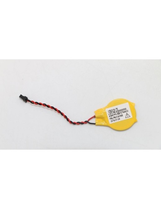 FRU01AY996 Lenovo CR2016 RTC Batteria for Lenovo ThinkPad X series maintains system clock during power off.