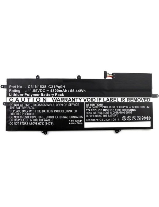 MBXAS-BA0023 CoreParts Laptop Batteria for Asus 55Wh Li-Pol 11.55V 4545mAh Black Q324UA UX360UA UX360UA-1A UX360UA-1B UX360UA-1C