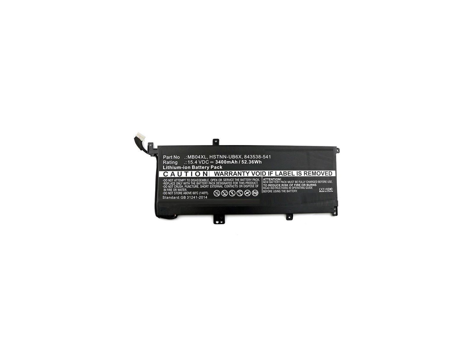 MBXHP-BA0166 CoreParts Laptop Batteria for HP 52Wh Li-ion 15.4V 3400mAh Black Envy X360 M6 M6-AQ003DX M6-AQ005DX M6-AQ105DX M6-A MBXHP-BA0166 CoreParts Laptop Batteria for HP 52Wh Li-ion 15.4V 3400mAh Black Envy X360 M6 M6-AQ003DX M6-AQ005DX M6-AQ105DX M6-A