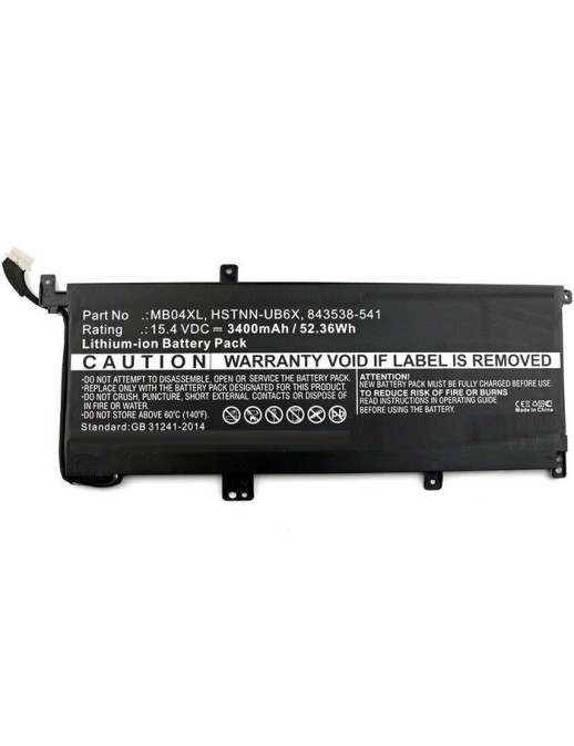 MBXHP-BA0166 CoreParts Laptop Batteria for HP 52Wh Li-ion 15.4V 3400mAh Black Envy X360 M6 M6-AQ003DX M6-AQ005DX M6-AQ105DX M6-A