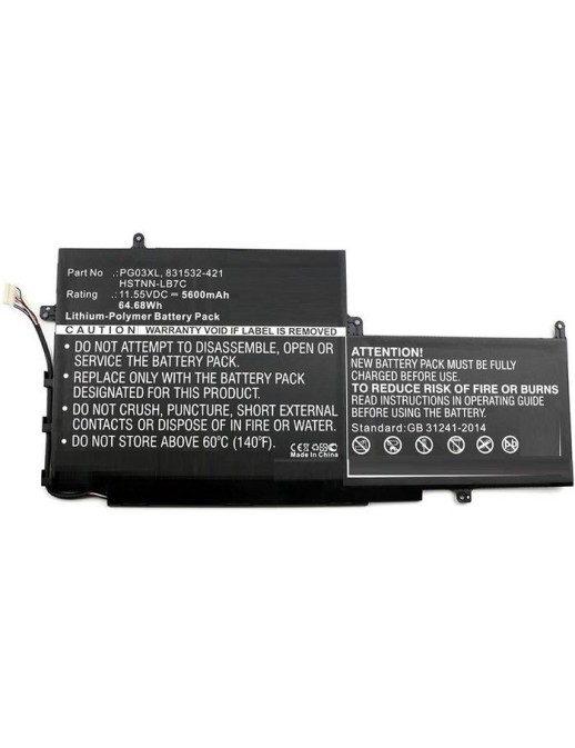 MBXHP-BA0065 CoreParts Laptop Batteria for HP 65Wh Li-Pol 11.55V 5600mAh Black Spectre X360 15 Spectre X360 15 AP011DX Spectre X