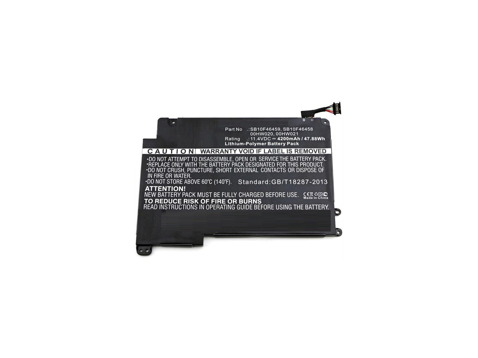 MBXLE-BA0179 CoreParts Laptop Batteria for Lenovo 48Wh Li-Pol 11.4V 4200mAh Black ThinkPad Yoga 460 00HW020 00HW021 SB10F46458 S MBXLE-BA0179 CoreParts Laptop Batteria for Lenovo 48Wh Li-Pol 11.4V 4200mAh Black ThinkPad Yoga 460 00HW020 00HW021 SB10F46458 S