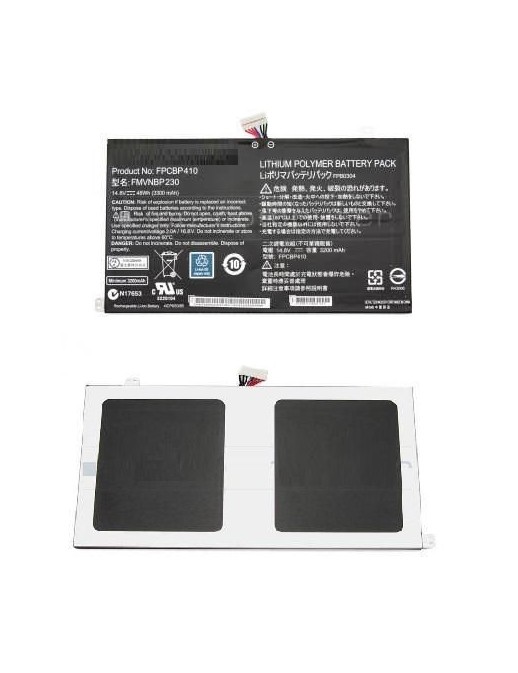 MBXFU-BA0004 CoreParts Laptop Batteria for Fujitsu 48Wh 4 Cell Li-ion 14.8V 3.2Ah LifeBook U554 FUJ:CP671425-XX FMVNBP230 FPCBP4