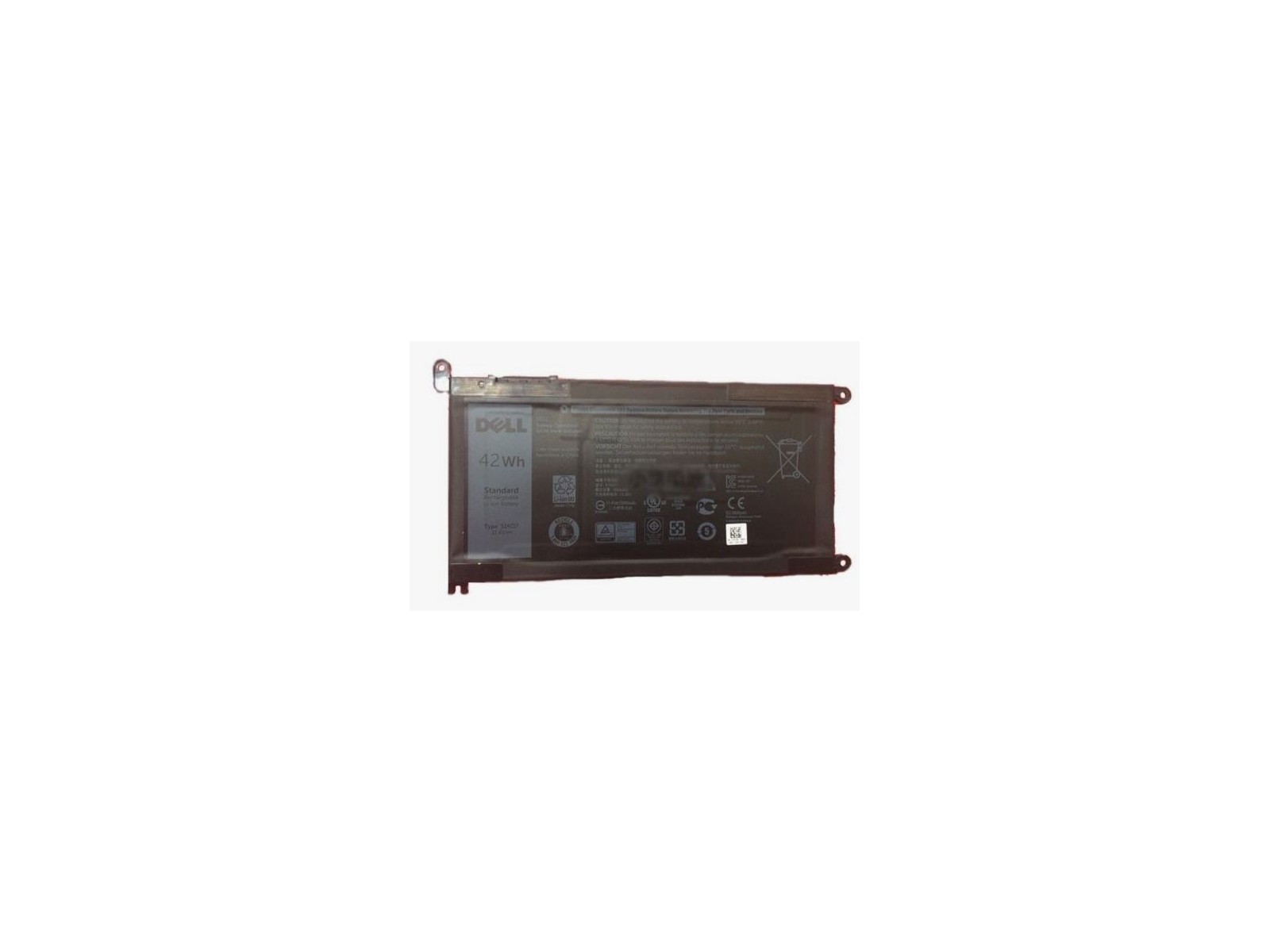 Y07HK Dell Batteria 42WHR 3 Cell Lithium Ion 0Y07HK Y07HK Dell Batteria 42WHR 3 Cell Lithium Ion 0Y07HK