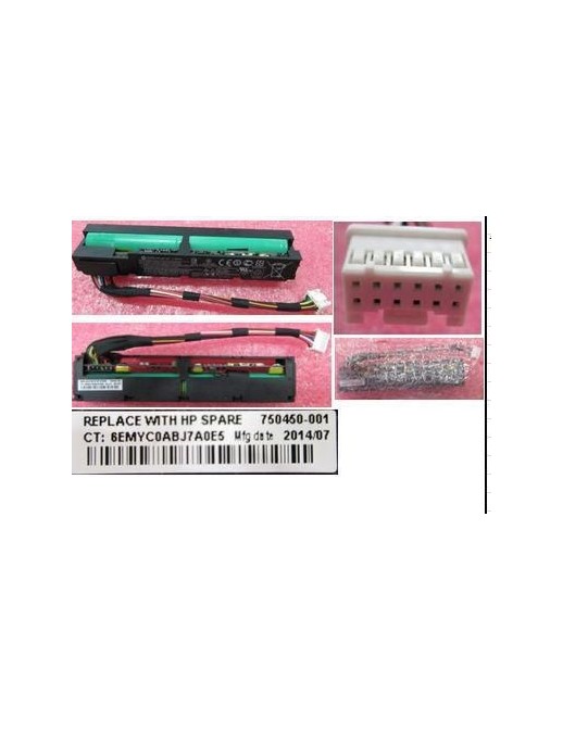 750450-001-RFB Hewlett Packard Enterprise 96W Smart Storage Batteria 878643-001