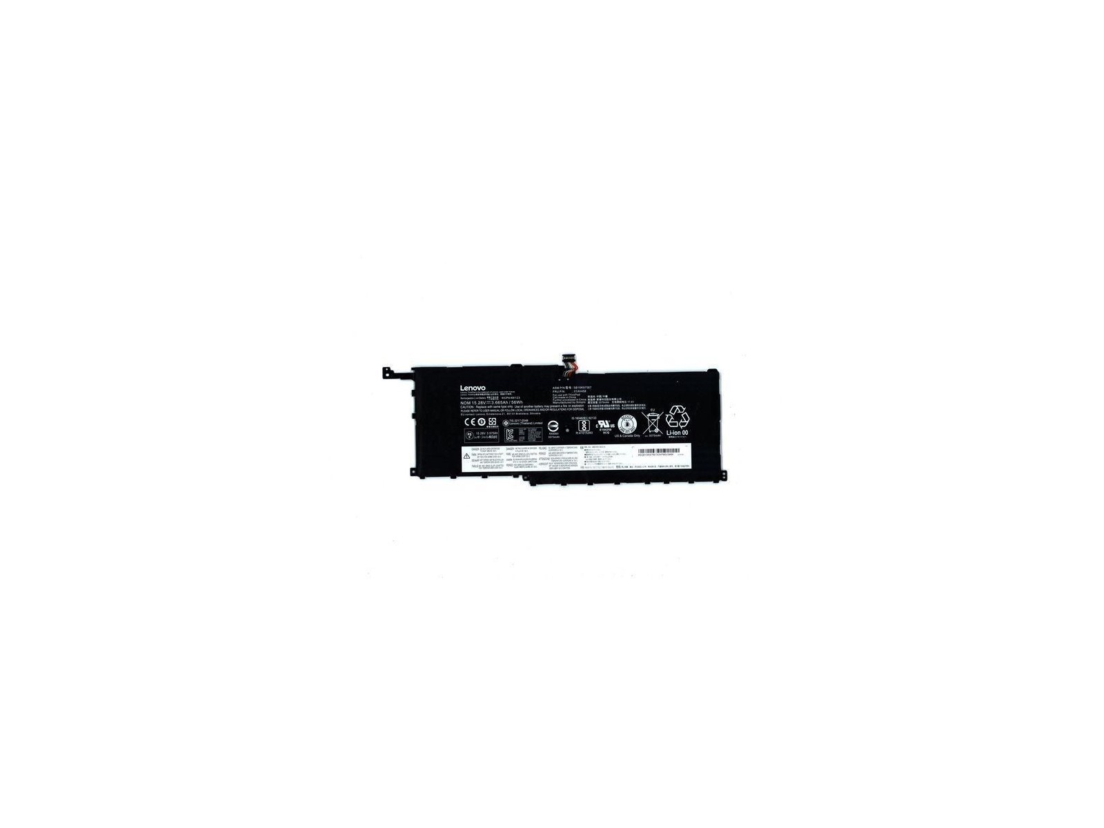 FRU00HW028 Lenovo Li-Ion 15.2 V 3400 mAh 52Wh 4 cells 00HW028 FRU00HW028 Lenovo Li-Ion 15.2 V 3400 mAh 52Wh 4 cells 00HW028