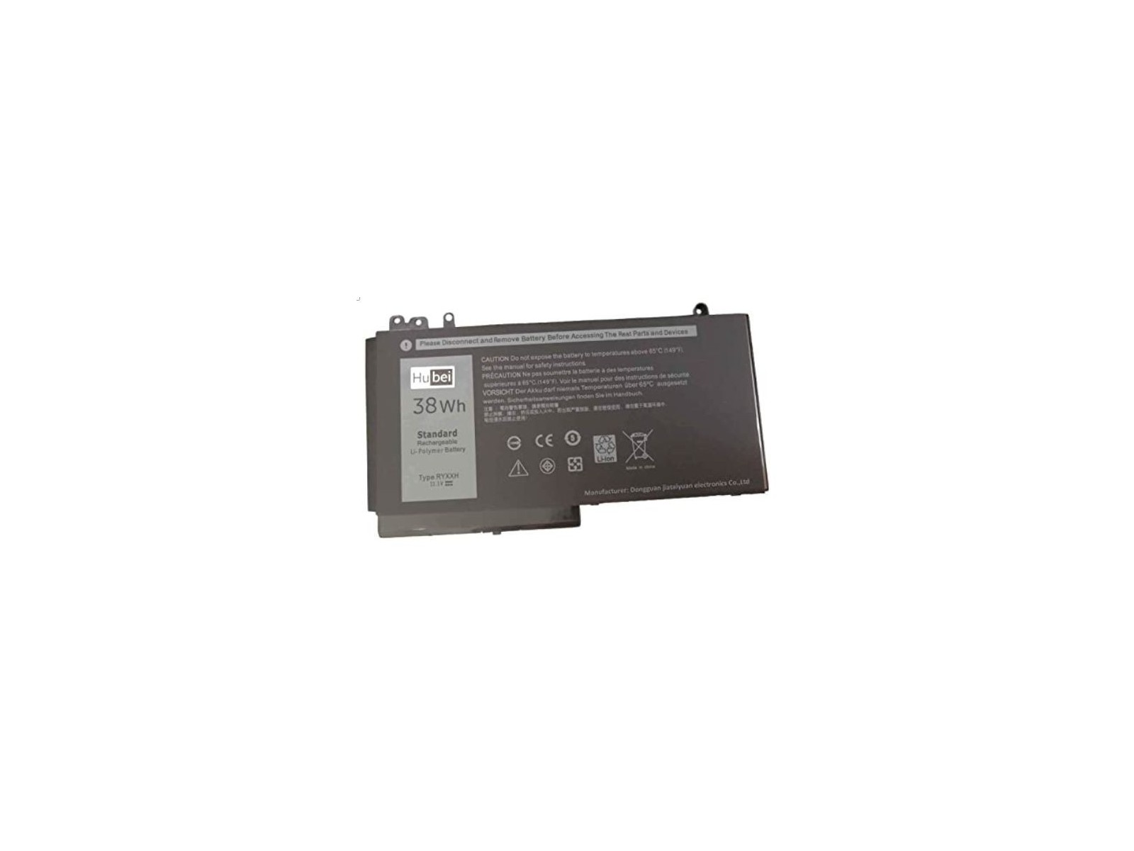 R5MD0 Dell Batteria 38WHR 3 Cell Lithium Ion 0R5MD0 R5MD0 Dell Batteria 38WHR 3 Cell Lithium Ion 0R5MD0