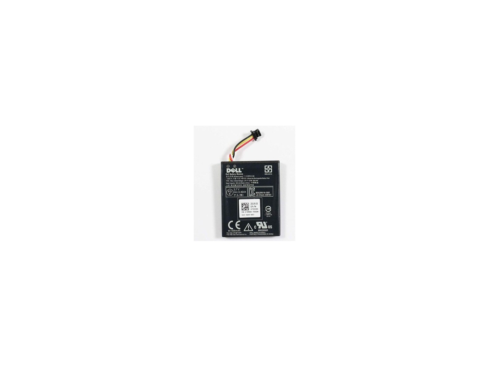 7VJMH Dell Service Kit Batteria PERC8 2.6WHR 1 Cell Lithium Ion 07VJMH 7VJMH Dell Service Kit Batteria PERC8 2.6WHR 1 Cell Lithium Ion 07VJMH