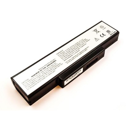 MBI2243 CoreParts Laptop Batteria for Asus 47,52Wh 6 Cell Li-ion 10,8V 4400mAh Black A32-K72 07G016HL1875 07G016CQ1875 70-NX01B1