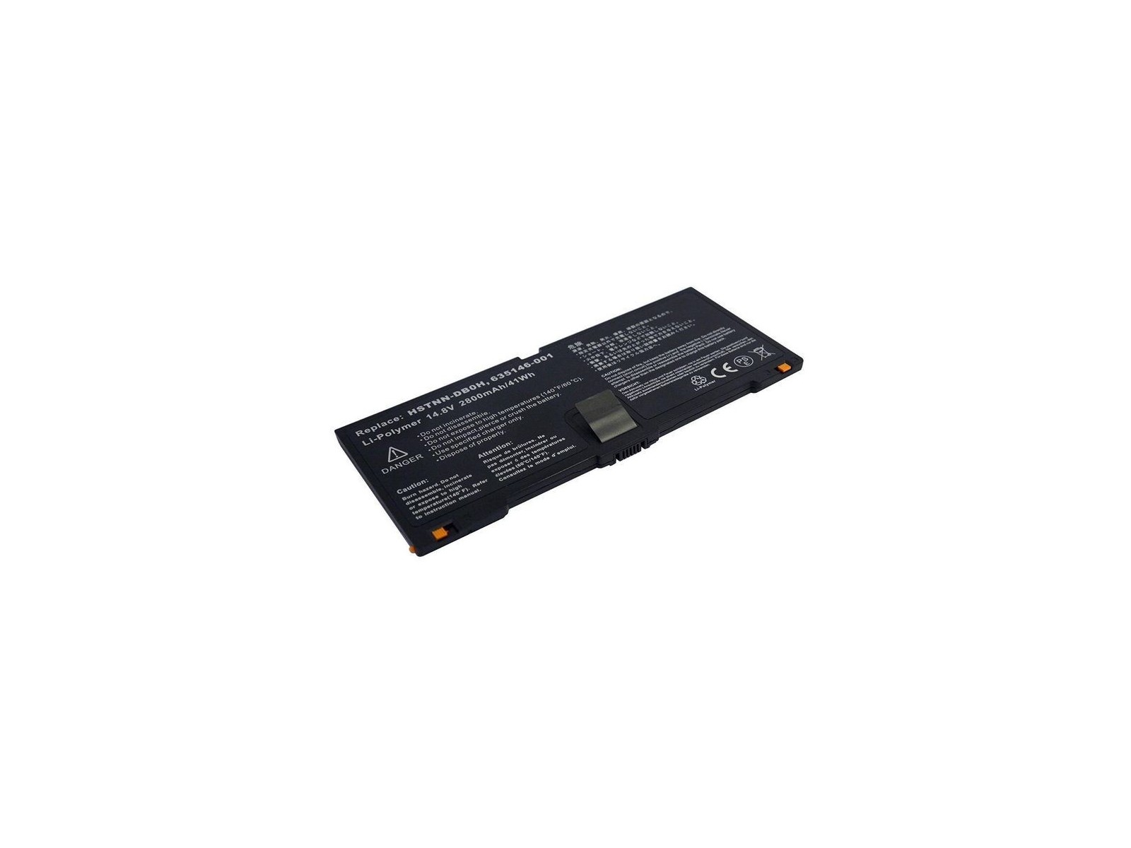 MBI2313 CoreParts Laptop Batteria for HP 41Wh 4 Cell Li-Pol 14.8V 2770mAh Black 635146-001 QK648AA MBI2313 CoreParts Laptop Batteria for HP 41Wh 4 Cell Li-Pol 14.8V 2770mAh Black 635146-001 QK648AA