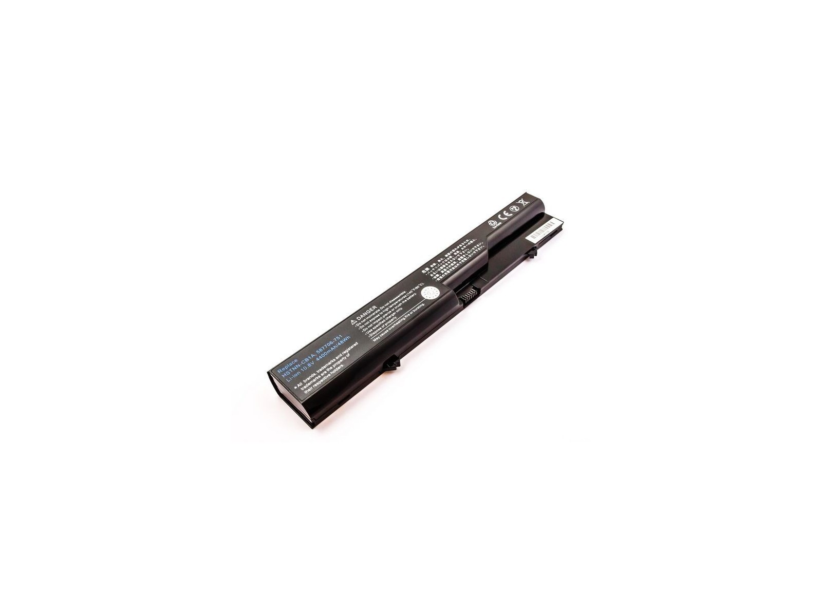 MBI51548 CoreParts Laptop Batteria for HP 48Wh 6 Cell Li-ion 10.8V 4.4Ah HSTNN-Q81C MBI51548 CoreParts Laptop Batteria for HP 48Wh 6 Cell Li-ion 10.8V 4.4Ah HSTNN-Q81C