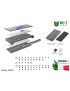 CS02A Cacciavite Elettrico Magnetici di Precisione BEST BST-9911 Esagonali Torx mini Stella batteria al litio Kit Atrezzi per...