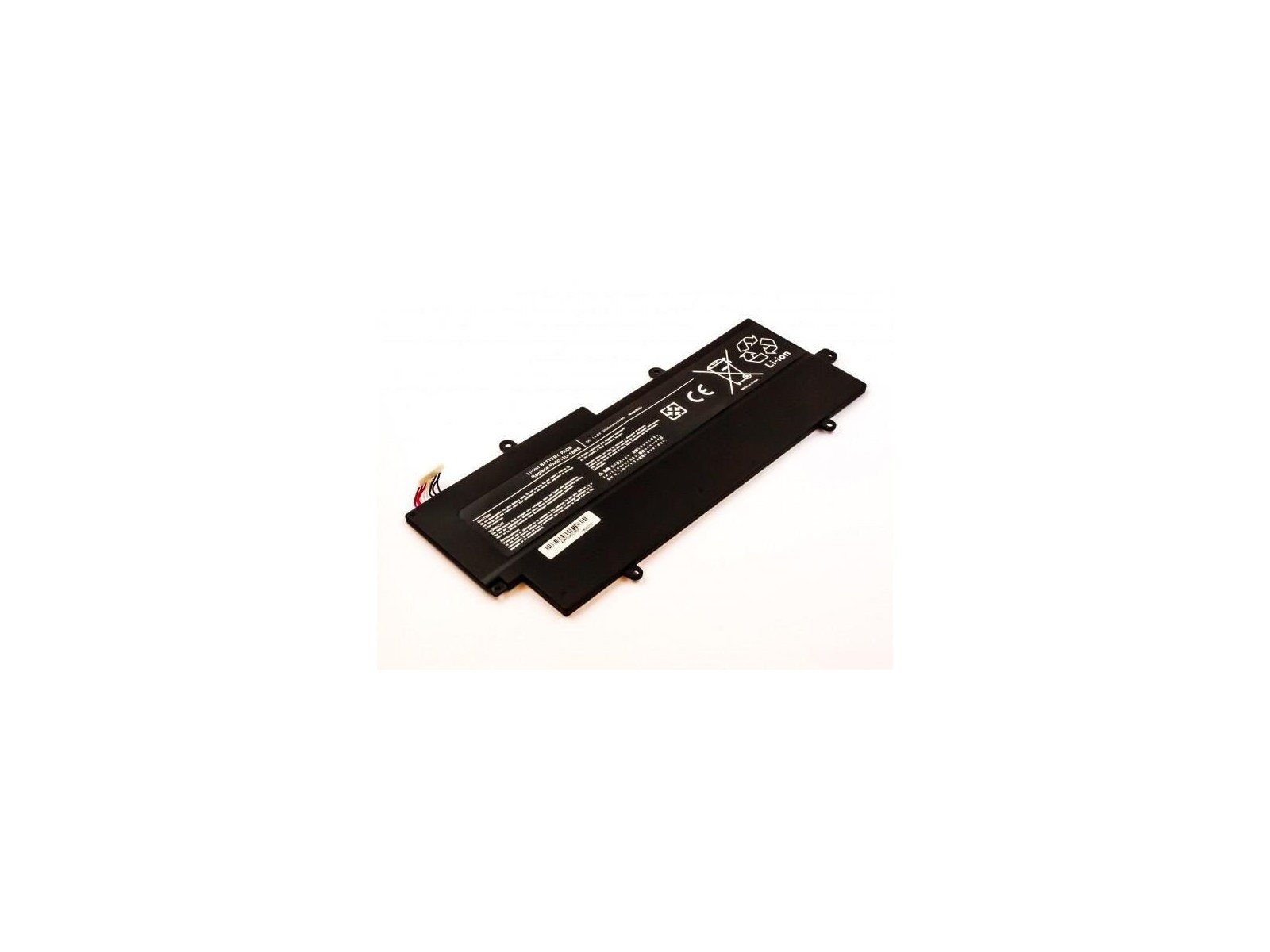 MBI2907 CoreParts Laptop Batteria for Toshiba 28.12Wh 4 Cell Li-ion 14.8V 1900mAh Black PA5013U-1BRS P000552590 P000613950 P0006 MBI2907 CoreParts Laptop Batteria for Toshiba 28.12Wh 4 Cell Li-ion 14.8V 1900mAh Black PA5013U-1BRS P000552590 P000613950 P0006