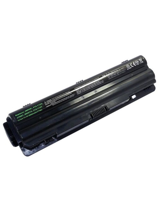 MBI2729 CoreParts Laptop Batteria for Dell 73Wh 9 Cell Li-ion 11.1V 6.6Ah Black 451-11543 312-1123 312-1127 453-10186 J70W7 R795