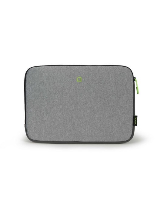 D31744 Dicota Neoprene Case for 13 - 14.1" Notebooks Grey/Green