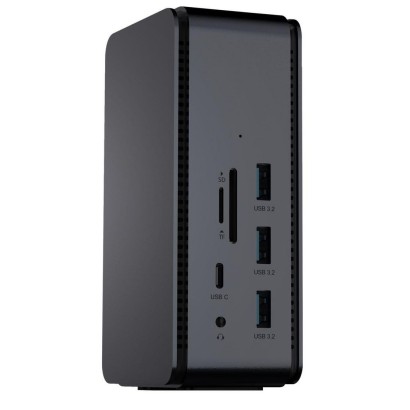 DOCK2XUSB4 ProXtend USB4 Dual 8K Docking Station Dark Silver 1037145