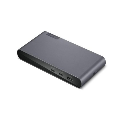 40B30090UK Lenovo USB-C Universal Business Dock Wired 2 x USB 3.2 Gen 2 (3.1 Gen 2) Type-C Grey UK Version