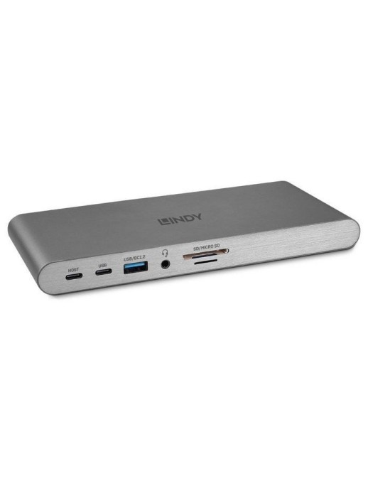 43349 Lindy Dst-Pro 5K Wired Usb 3.2 Gen 1 (3.1 Gen 1) Type-C Silver 1069761