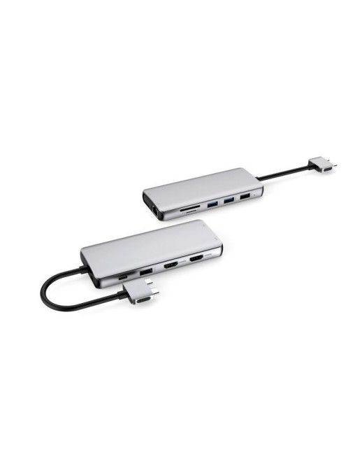 ES623010 eSTUFF 12-in-1 Triple Display Mobile USB-C dock for MacBook Pro