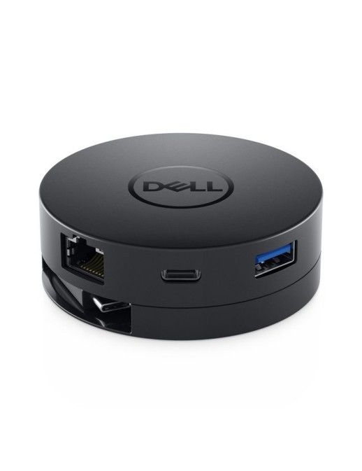 DA300 Dell USB-C Mobile Adapter HDMI/ VGA/ DisplayPort/ RJ-45 Black 0DA300