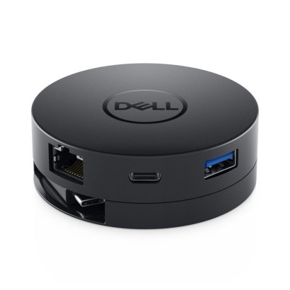 470-ACWN Dell USB-C Mobile Adapter HDMI/ VGA/ DisplayPort/ RJ-45 Black 0470-ACWN