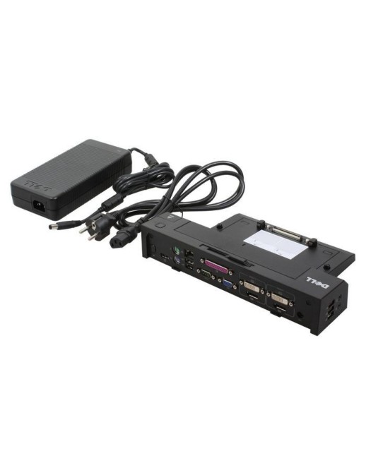 XX67W Dell Port Replicator: UK/Irish Advanced E-Port II with USB 3.0 240W Alimentatore AC Adapter without stand 0XX67W