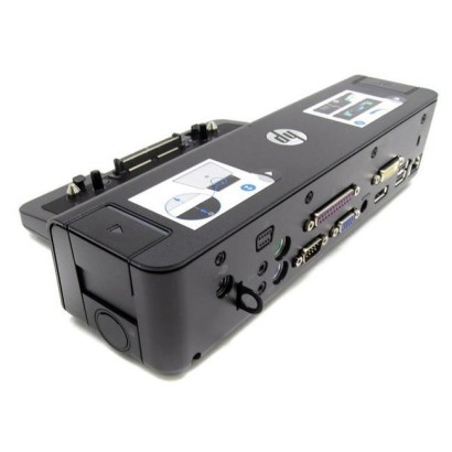 RP000133021 HP 90W Docking Station Ethernet (RJ-45) USB 2.0 Audio Out Parallel (IEEE 1284) DVI VGA Serial (RS-232) USB 3.0 PS/2 