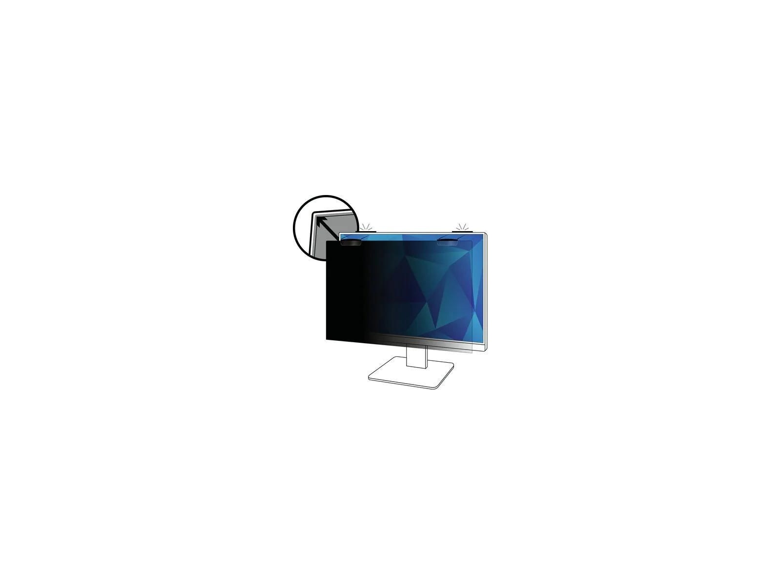7100259614 3M Privacy Filter for 27in Full Screen Monitor with COMPLY Magnetic Attach 16:9 PF270W9EM 7100259614 3M Privacy Filter for 27in Full Screen Monitor with COMPLY Magnetic Attach 16:9 PF270W9EM