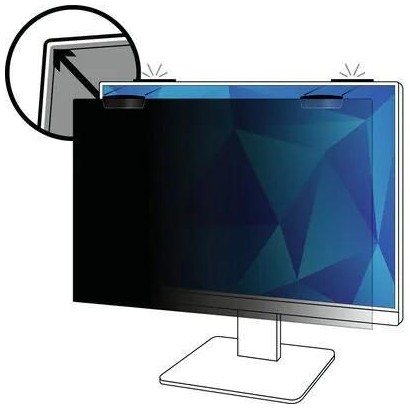 7100259462 3M Privacy Filter For 23In Full Screen Monitor With Comply Magnetic Attach 16:9 Pf230W9Em