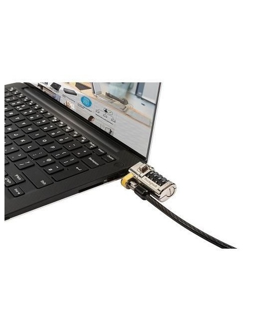 461-AAEU Dell 461-AAEU cable lock Black Chrome 1.8 m 0461-AAEU