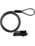 GLB220102 eSTUFF Security lock with 4-wheel combination for K-Slot (Gearlab box) 64020 73P2582 H4D73AA Wirelock Wire lock