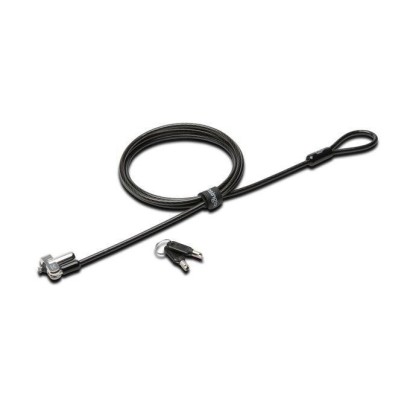 K64440WW Kensington Slim N17 2.0 Keyed Laptop Lock for Wedge-Shaped Slots