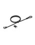 K64440WW Kensington Slim N17 2.0 Keyed Laptop Lock for Wedge-Shaped Slots