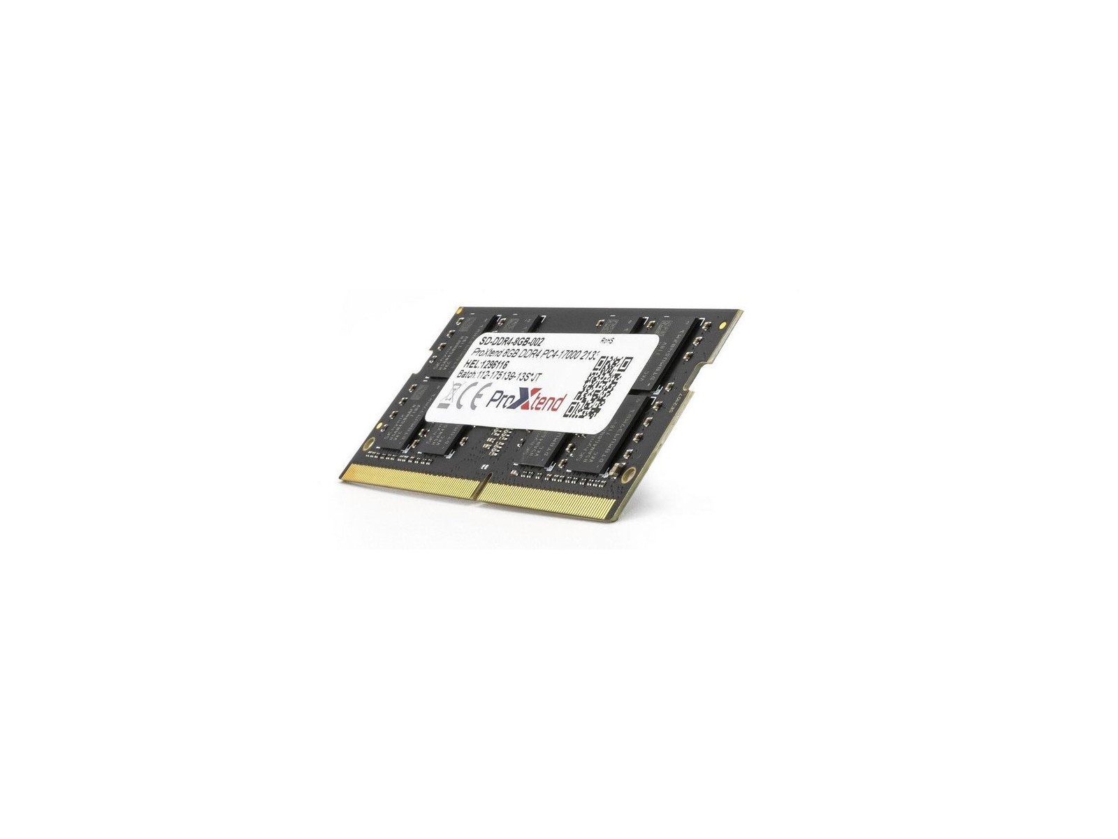 SD-DDR4-8GB-002 ProXtend 8GB DDR4 PC4-17000 2133MHz 827387 SD-DDR4-8GB-002 ProXtend 8GB DDR4 PC4-17000 2133MHz 827387