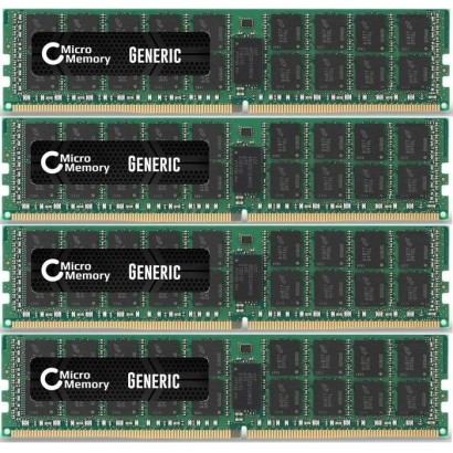 MMH9736/64GB CoreParts 64GB Memory Module for HP 2133Mhz DDR4 Major DIMM - KIT 4x16GB KVR21R15D4K4/64