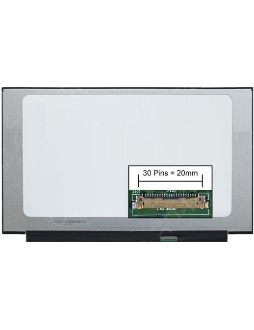 MSC156F30-212M CoreParts 15,6" LCD FHD Matte 1920x1080 Original Panel 350.76x216.2x3.2mm 30pins Bottom Right Connector w/o Metal