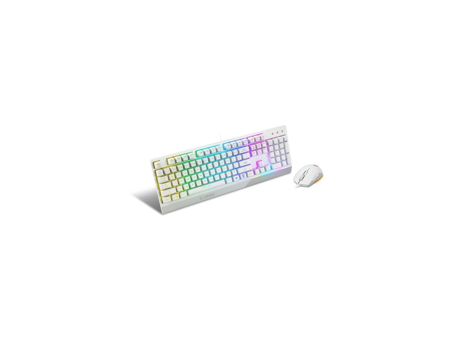S11-04US319-CLA MSI Vigor Gk30 Combo White Memchanical Gaming Tastiera Keyboard + Gaming Mouse Bundle 'Uk Layout 6-Zone Rgb Ligh S11-04US319-CLA MSI Vigor Gk30 Combo White Memchanical Gaming Tastiera Keyboard + Gaming Mouse Bundle 'Uk Layout 6-Zone Rgb Ligh