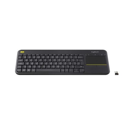 920-007135 Logitech K400 Plus Tastiera Keyboard Italian Wireless Touch Black