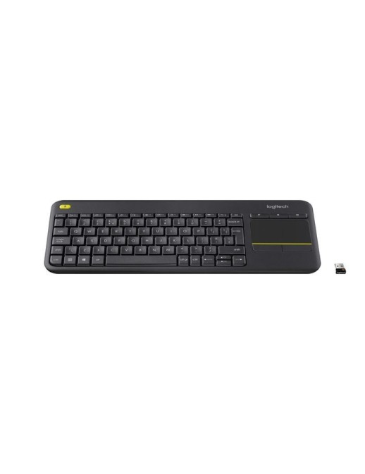920-007135 Logitech K400 Plus Tastiera Keyboard Italian Wireless Touch Black