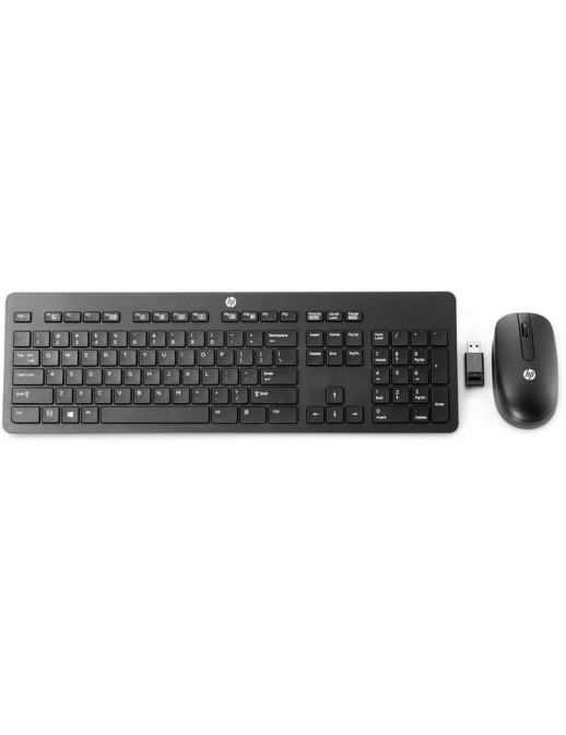803844-061 HP Wireless Tastiera Keyboard mouse and dongle kit (Jack Black color) - (Italy)