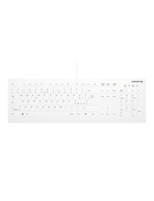 AK-C8112-US-W/IT Cherry Ak-C8112 Tastiera Keyboard Usb Qwerty Italian White