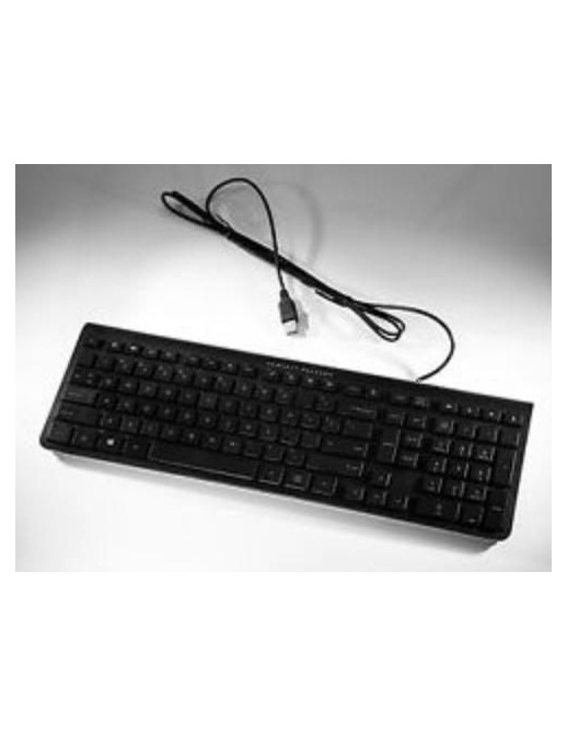 704222-061 HP Tastiera Keyboard (Italy) Black USB