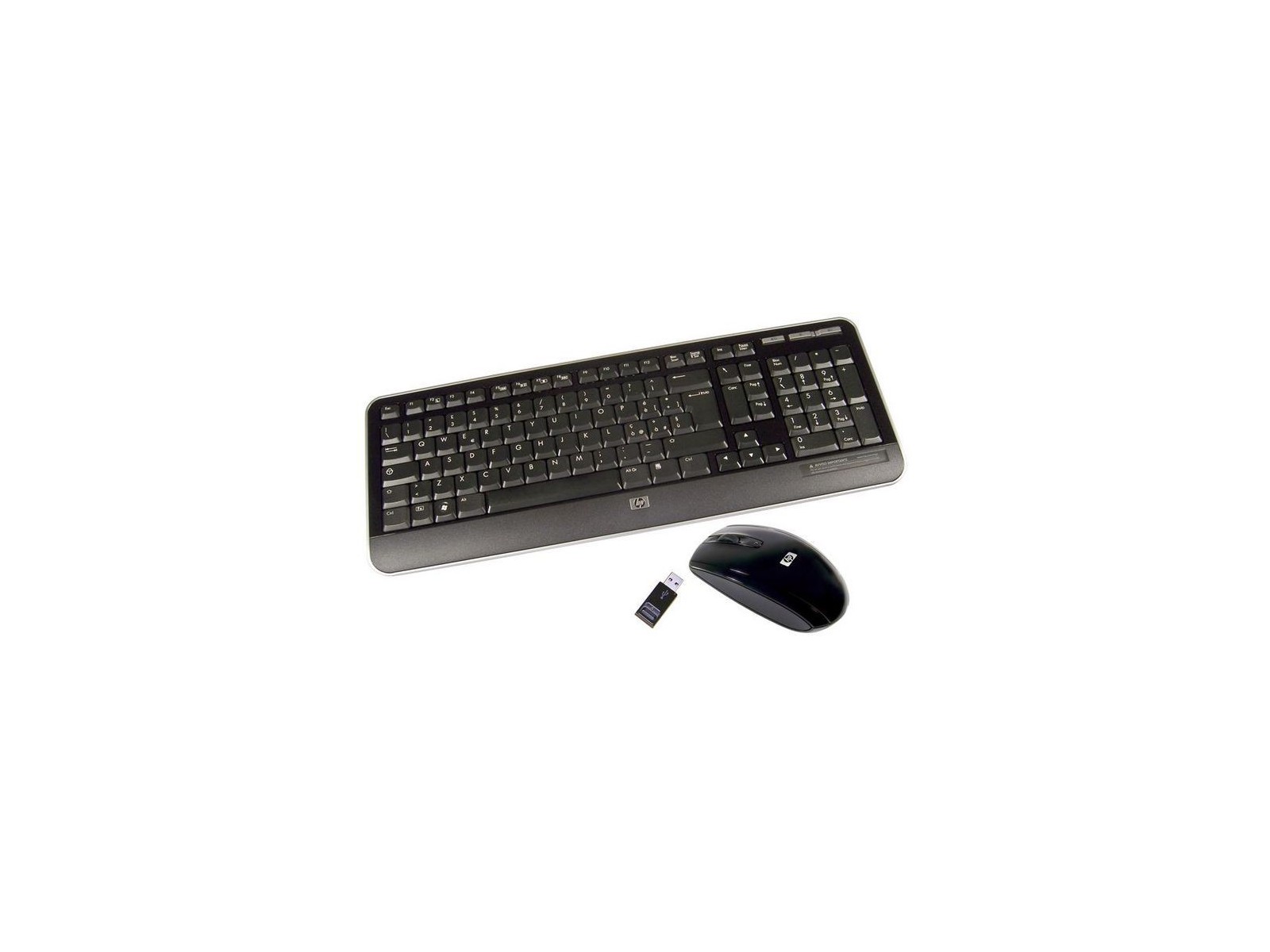 505143-061 HP RF Tastiera Keyboard (Italy) Black + Mouse 697347-061 505143-061 HP RF Tastiera Keyboard (Italy) Black + Mouse 697347-061