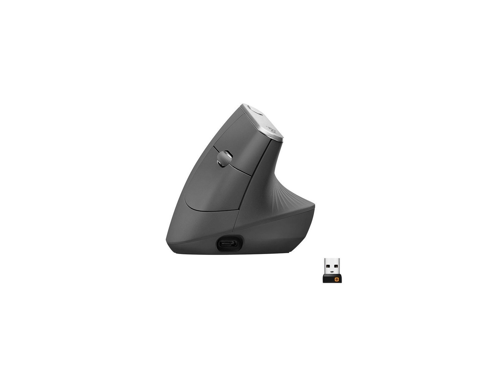910-005448 Logitech MX Vertical Advanced Ergonimic Mouse, RF + Bluetooth + USB-C 809010 910-005448 Logitech MX Vertical Advanced Ergonimic Mouse, RF + Bluetooth + USB-C 809010