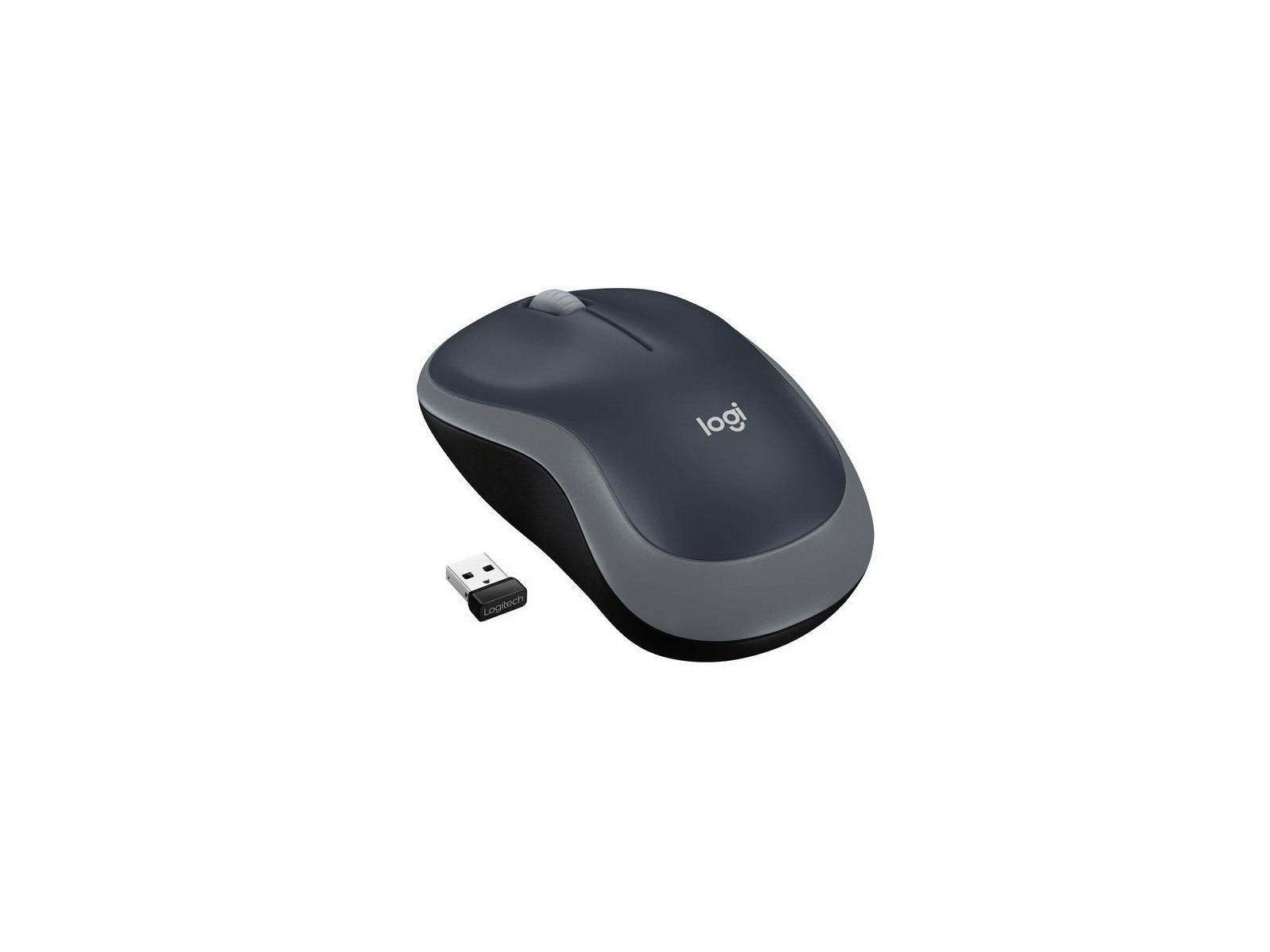 910-002235 Logitech Wireless Mouse M185, RF Wireless, Alkaline, Grey 910-002238, 790162 910-002235 Logitech Wireless Mouse M185, RF Wireless, Alkaline, Grey 910-002238, 790162