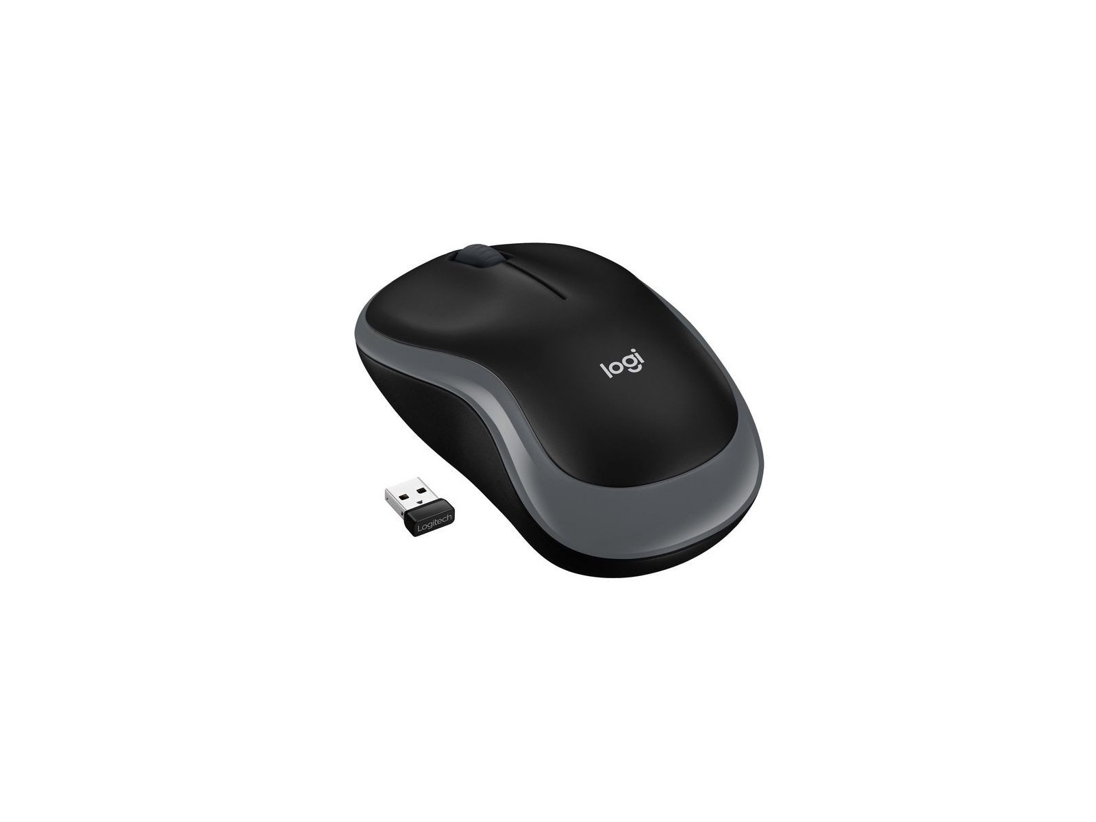 910-002238 Logitech Wireless Mouse M185, RF Wireless, Alkaline, Grey 910-002238, 910-002235, 817240 910-002238 Logitech Wireless Mouse M185, RF Wireless, Alkaline, Grey 910-002238, 910-002235, 817240
