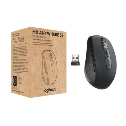 910-006958 Logitech MX Anywhere 3S for Business mouse Right-hand RF Wireless + Bluetooth Laser 8000 DPI