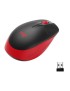 910-005908 Logitech M190 Full-size wireless mouse, RF Wireless, Alkaline, Red 833988