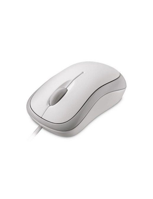 P58-00060 Microsoft Basic Optical Mouse, USB, 800dpi, White 1038650
